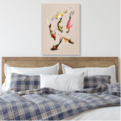 Toile Aquarelle de poisson koi (Insitu(Chambre))
