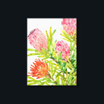 Toile Aquarelle Fleurs tropicales<br><div class="desc">Aquarelle Fleurs tropicales Artiste : Tim OToole</div>