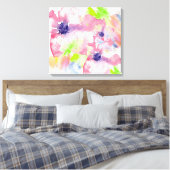 Toile Aquarelle florale (Insitu(Chambre))