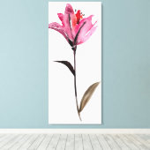 Toile Aquarelle florale II (Insitu (Plancher de Bois))