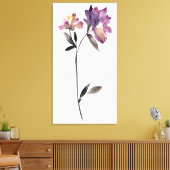 Toile Aquarelle florale III (Insitu(Salon))