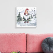 Toile Aquarelle Gnome (Insitu(Salon))