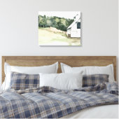 Toile Aquarelle Grange blanche (Insitu(Chambre))