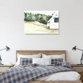 Toile Aquarelle Grange blanche (Insitu(Chambre))