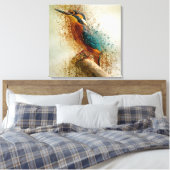 Toile Aquarelle Kingfisher (Insitu(Chambre))