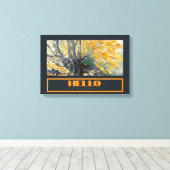 Toile Aquarelle Majestic Chêne arbre à l'automne (Insitu (Plancher de Bois))