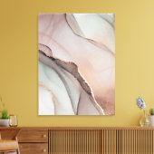 Toile Aquarelle minimaliste élégante (Insitu(Salon))