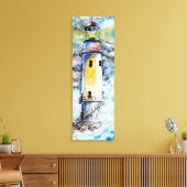 Toile Aquarelle - Phare (Insitu(Salon))