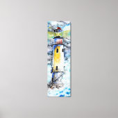 Toile Aquarelle - Phare (Recto)