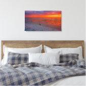 Toile Aquarelle Sunset de l'île Anna Maria (Insitu(Chambre))