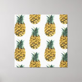 Toile Aquarelle tropicale ananas Motif sans couture (Recto)
