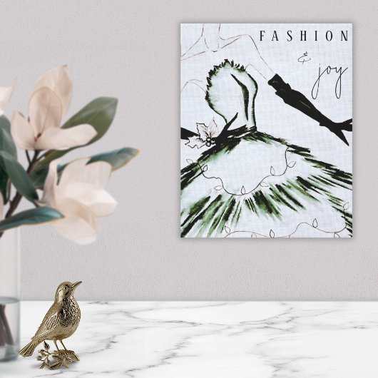 Toile Aquarelle Vogue Mode Modèle Vacances