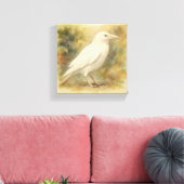 Toile Aquarelle White Raven (Insitu(Salon))