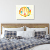 Toile Aquarium coloré Poisson (Insitu(Chambre))