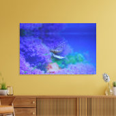 Toile Aquarium Poisson poisson violet Pterois Zebrafish (Insitu(Salon))