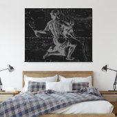 Toile Aquarius Zodiac Constellation Hevelius 1690 (Insitu(Chambre))