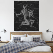 Toile Aquarius Zodiac Constellation Hevelius 1690 (Insitu(Chambre))