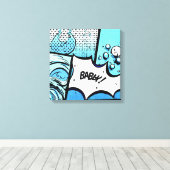 Toile Aquatique japonais #1 (Insitu (Plancher de Bois))