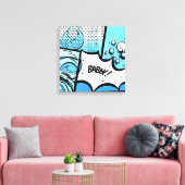 Toile Aquatique japonais #1 (Insitu(Salon))