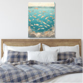 Toile Aquatique vintage (Insitu(Chambre))