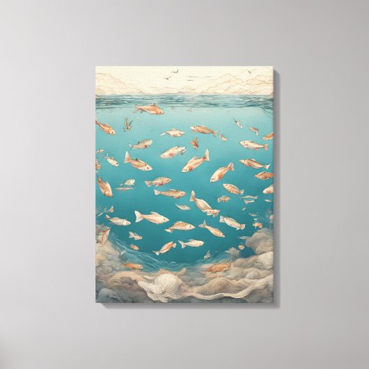 Toile Aquatique vintage (Recto)