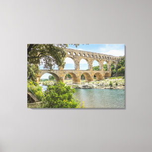 Toile Aqueduc Romain Antique