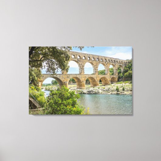 Toile Aqueduc Romain Antique (Recto)