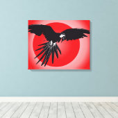 Toile Ara perroquet (Insitu (Plancher de Bois))