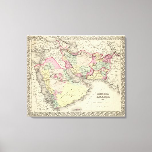 Toile Arabie Perse 2 (Recto)