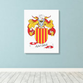 Toile Aragon Family Crest (Insitu (Plancher de Bois))