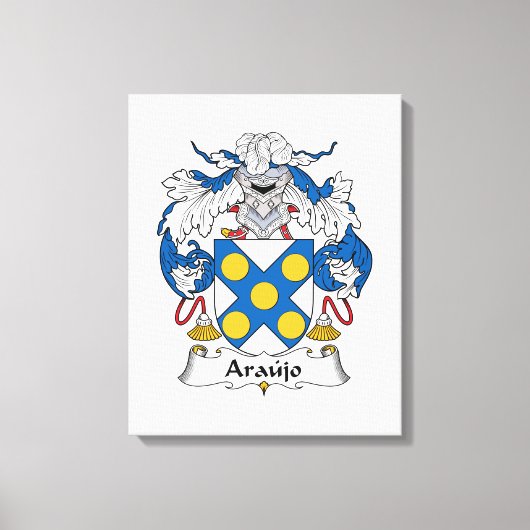 Toile Araujo Family Crest (Recto)