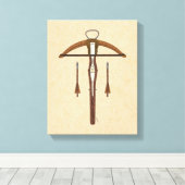 Toile Arbalète médiévale avec boulons (Insitu (Plancher de Bois))