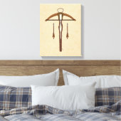 Toile Arbalète médiévale avec boulons (Insitu(Chambre))