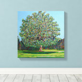 Toile Arbre à bois été (Insitu (Plancher de Bois))