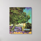 Toile Arbre à châtaignes en fleurs par Vincent van Gogh (Recto)
