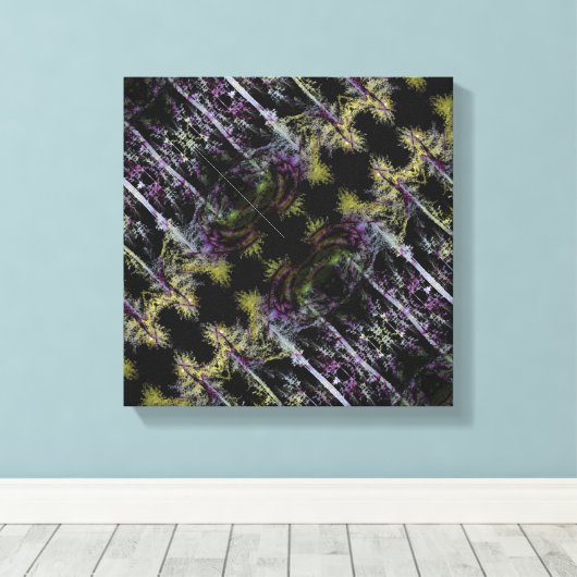 Toile Arbre à la nuit (Insitu (Plancher de Bois))