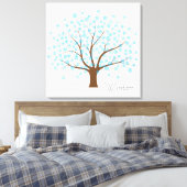 Toile Arbre à neige d'hiver (Insitu(Chambre))