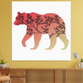 Toile Arbre à ours (Insitu(Salon))