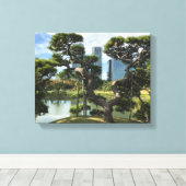 Toile Arbre à pin noir unique (Insitu (Plancher de Bois))