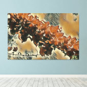 Toile Arbre à roses - Taille marron (Insitu (Plancher de Bois))