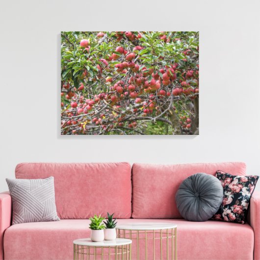 Toile Arbre Apple chargé (Insitu(Salon))