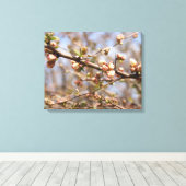 Toile Arbre Apple en fleurs (Insitu (Plancher de Bois))