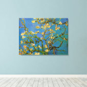 Toile Arbre aux amandes en fleurs par Vincent van Gogh (Insitu (Plancher de Bois))
