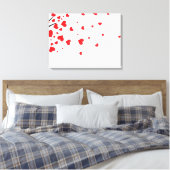 Toile Arbre avec Feuilles cardiaques (Insitu(Chambre))