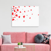 Toile Arbre avec Feuilles cardiaques (Insitu(Salon))