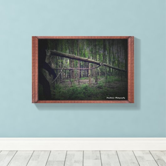 Toile Arbre brisé (Bigfoot) (Insitu (Plancher de Bois))