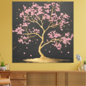 Toile Arbre cerise en fleurs (Insitu(Salon))