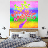 Toile Arbre coloré (Insitu(Chambre))