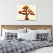 Toile Arbre d'automne (Insitu(Chambre))