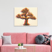Toile Arbre d'automne (Insitu(Salon))